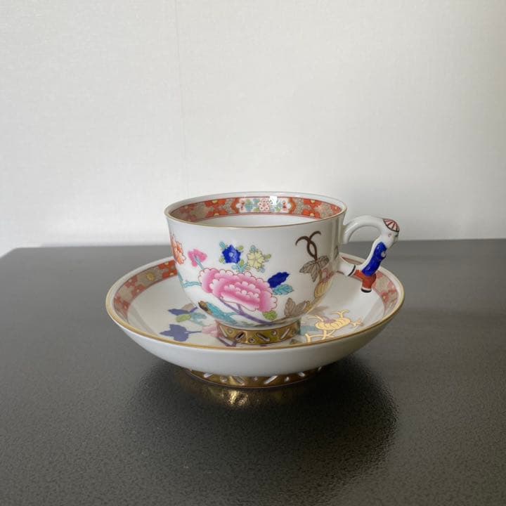 最終値下げ》ヘレンド シノワズリ カップ&ソーサー2客 マンダリン