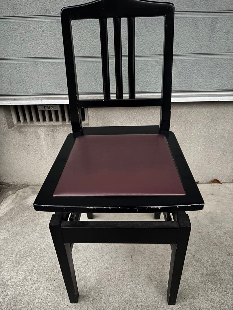 ヤマハピアノ椅子　トムソン椅子　値下げしました！ 美品 YAMAHA No.5 (PI5)トムソン椅子 ヤマハ ピアノ椅子 日本製 - メルカリ