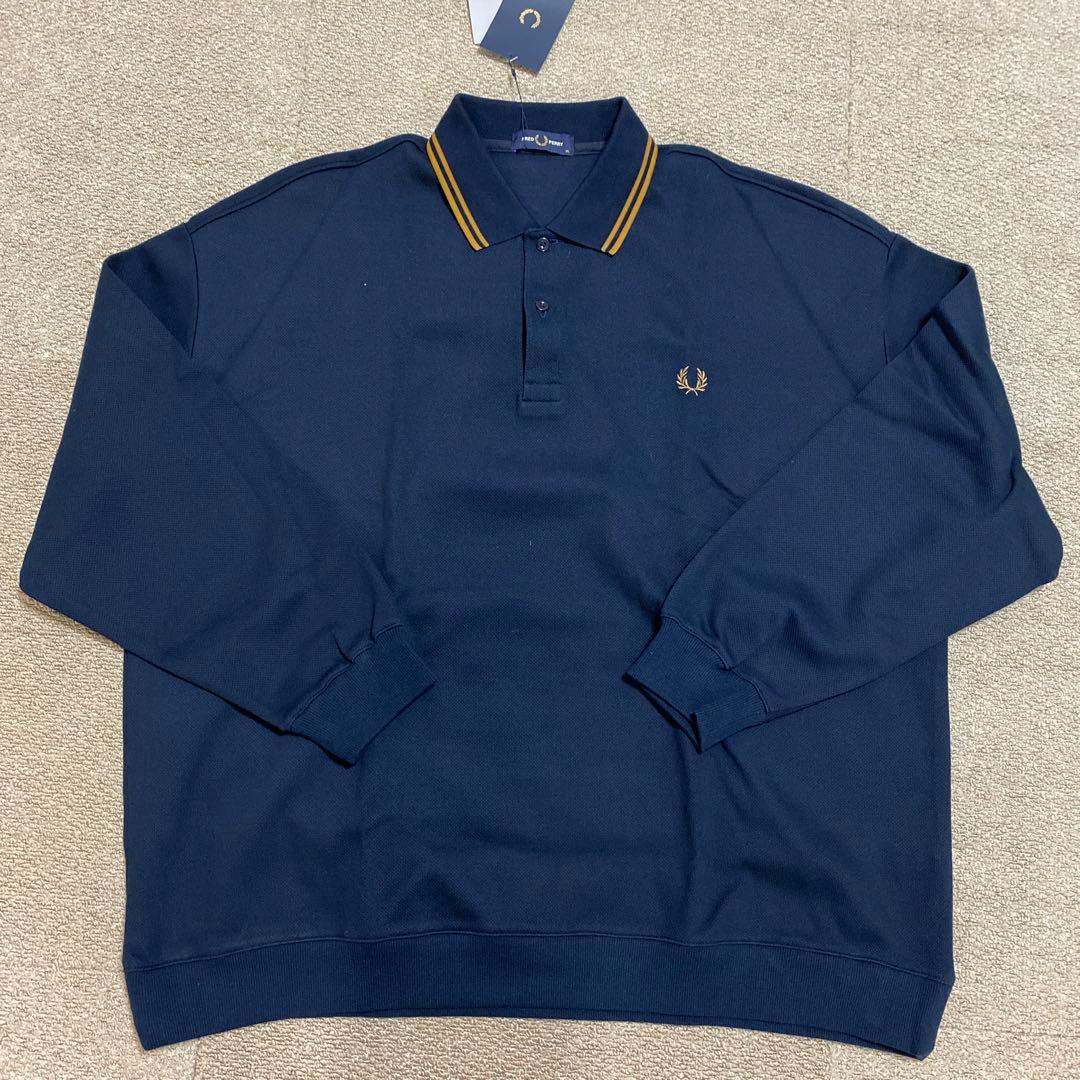 FRED PERRY × BEAMS / 別注 ピケ ロングスリーブ ポロシャツ - メルカリ