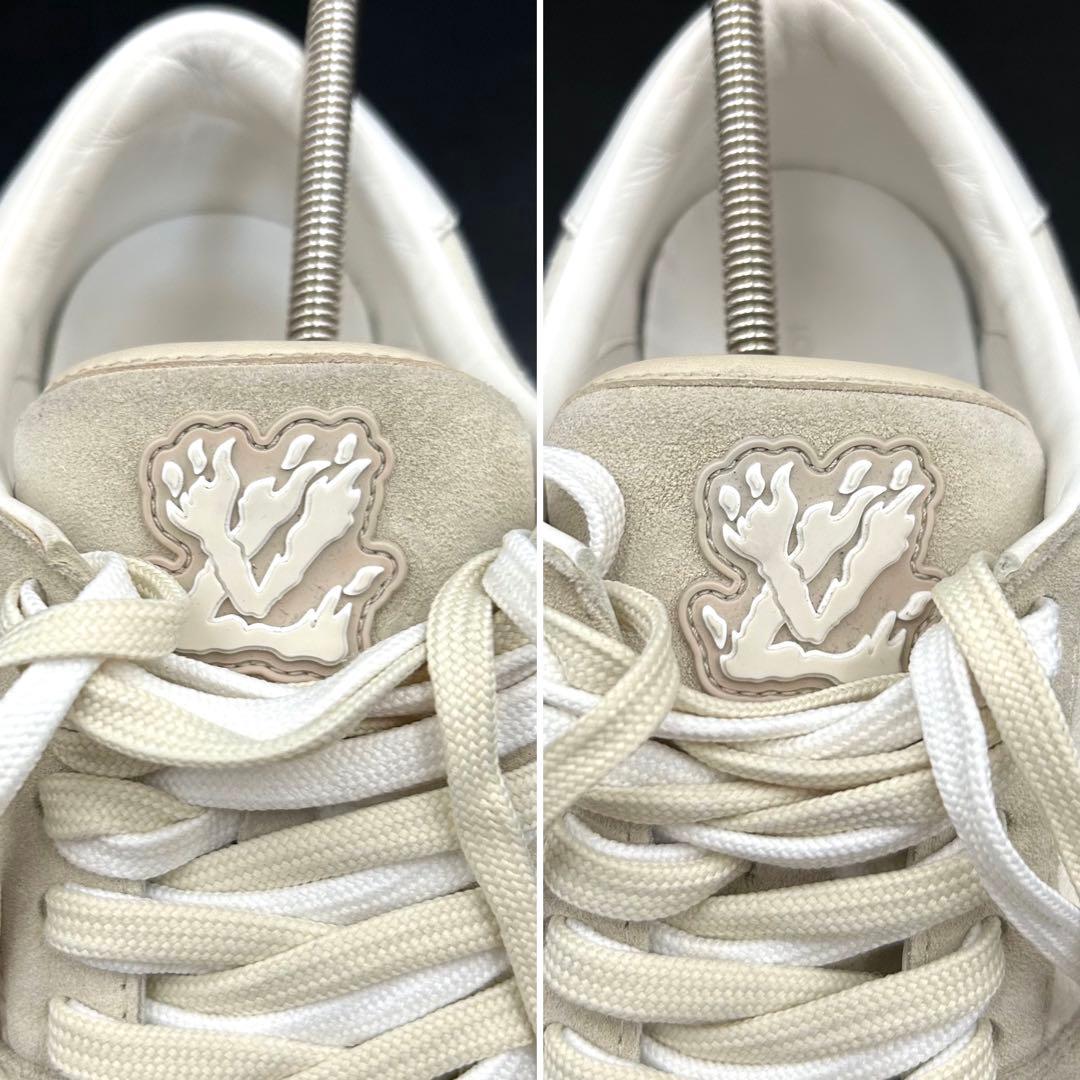 極美品】ルイヴィトン LVオリライン スニーカー メンズ ダミエ デニム