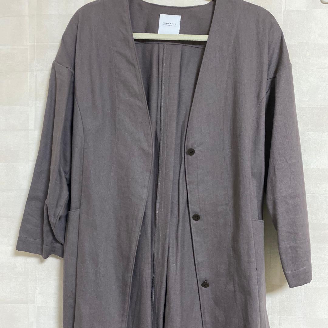 北欧暮らしの道具店☆羽織ればはじまる春きぶんノーカラーコート