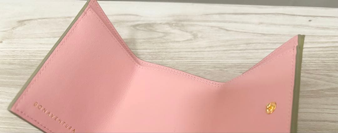 ボナベンチュラ bonaventura スモールウォレット 財布 グレージュ
