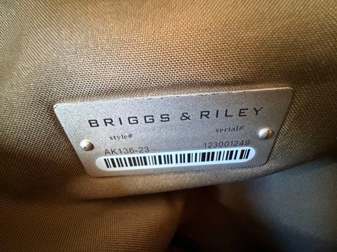 《JIkm》Briggs & Riley バックパック 22L