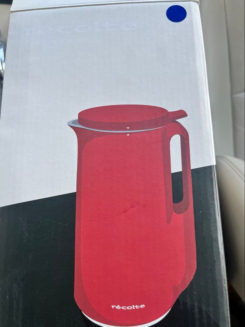 新品未使用　レコルト　ソイアンドスープ　ブレンダー　レッド ソイ&スープブレンダー［生産終了］ | récolte（レコルト）