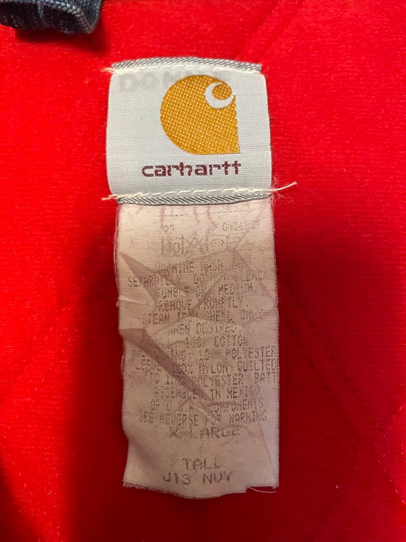 D*E様 Carhartt ネイビー サンタフェジャケット XL-TALL - メルカリ