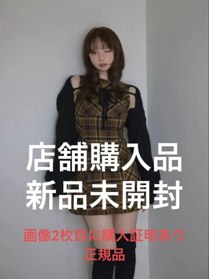 Mimi check set mini dress andmary アンドマリー - メルカリ