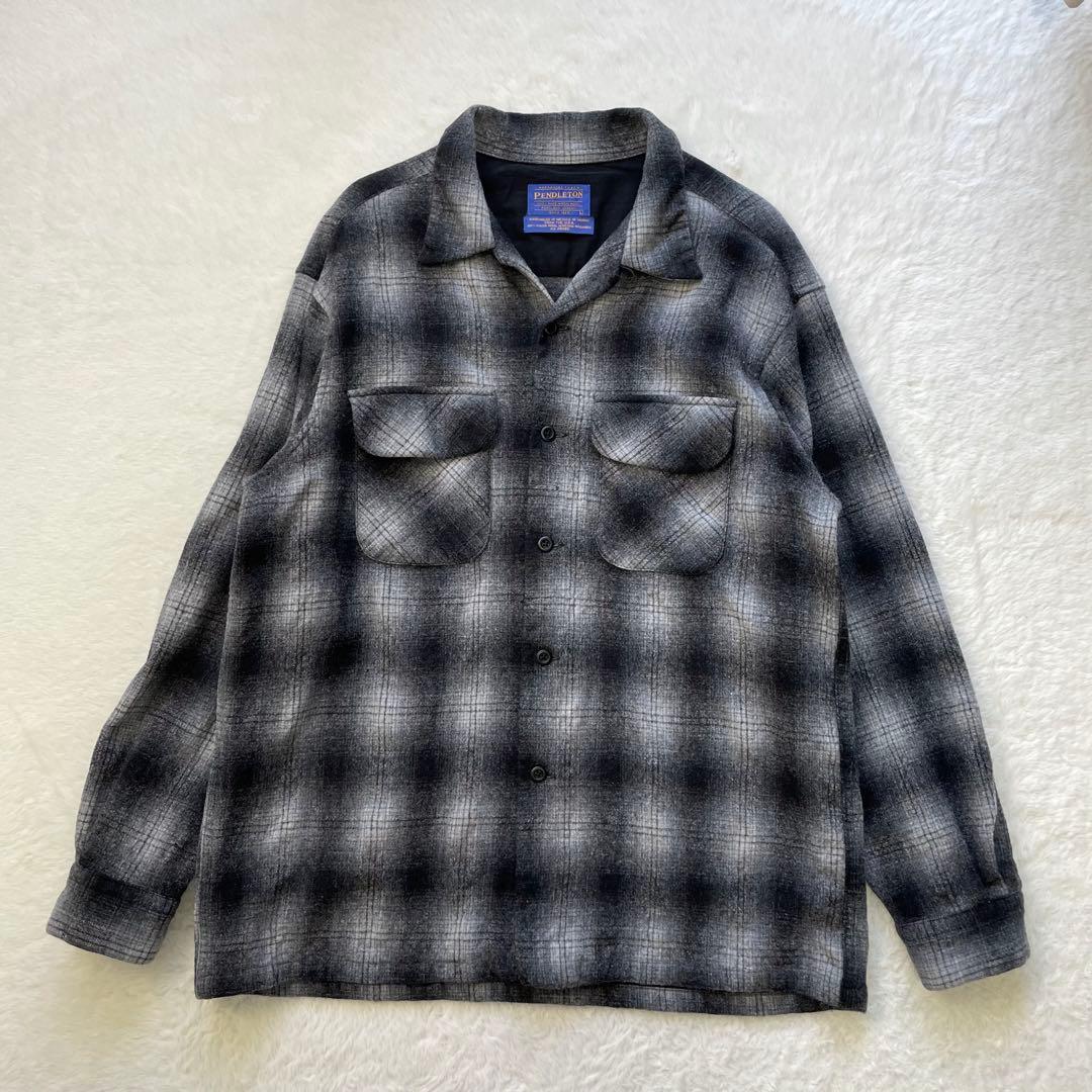 神配色！PENDLETON オンブレチェックボードシャツ 黒白灰 90s オリジナル ボードシャツ – PENDLETON WOOLEN MILLS JAPAN OFFICIAL STORE
