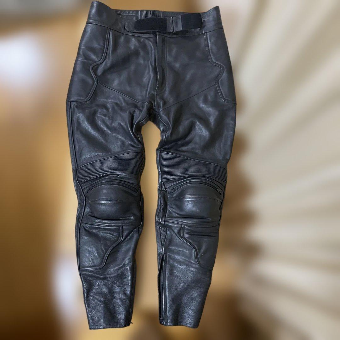 ソ*イ様 バイク用パンツ レザーパンツ レーシングパンツ⭐︎本革⭐︎膝パッド ⭐ Clooney P09 バイク用 牛革 レザーパンツ 本革 革パンツ メンズ 防寒