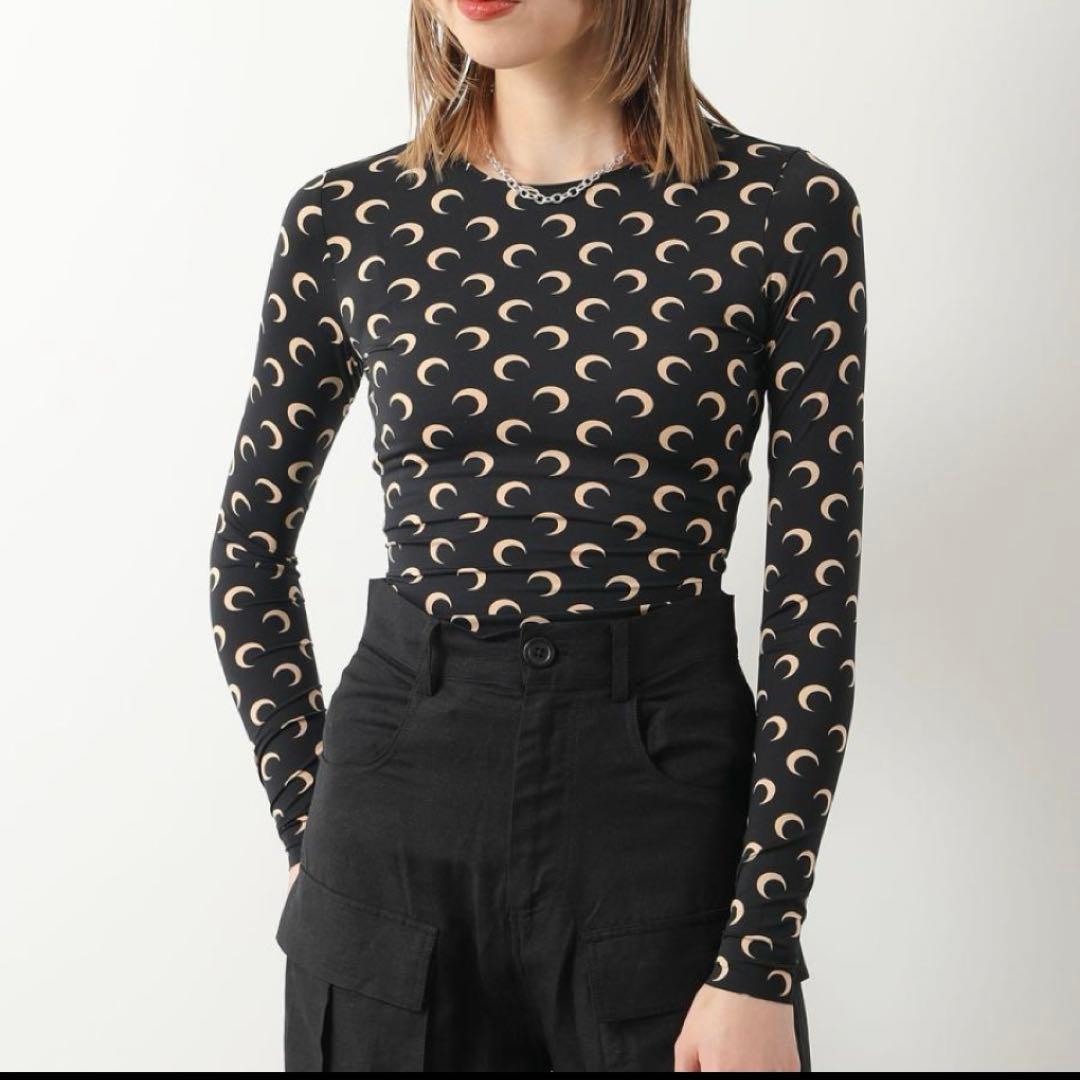 Marine Serre マリーン セル ロンT カットソー M 保存袋付 楽天市場】Marine Serre マリーン セル ロンT カットソー Second Skin