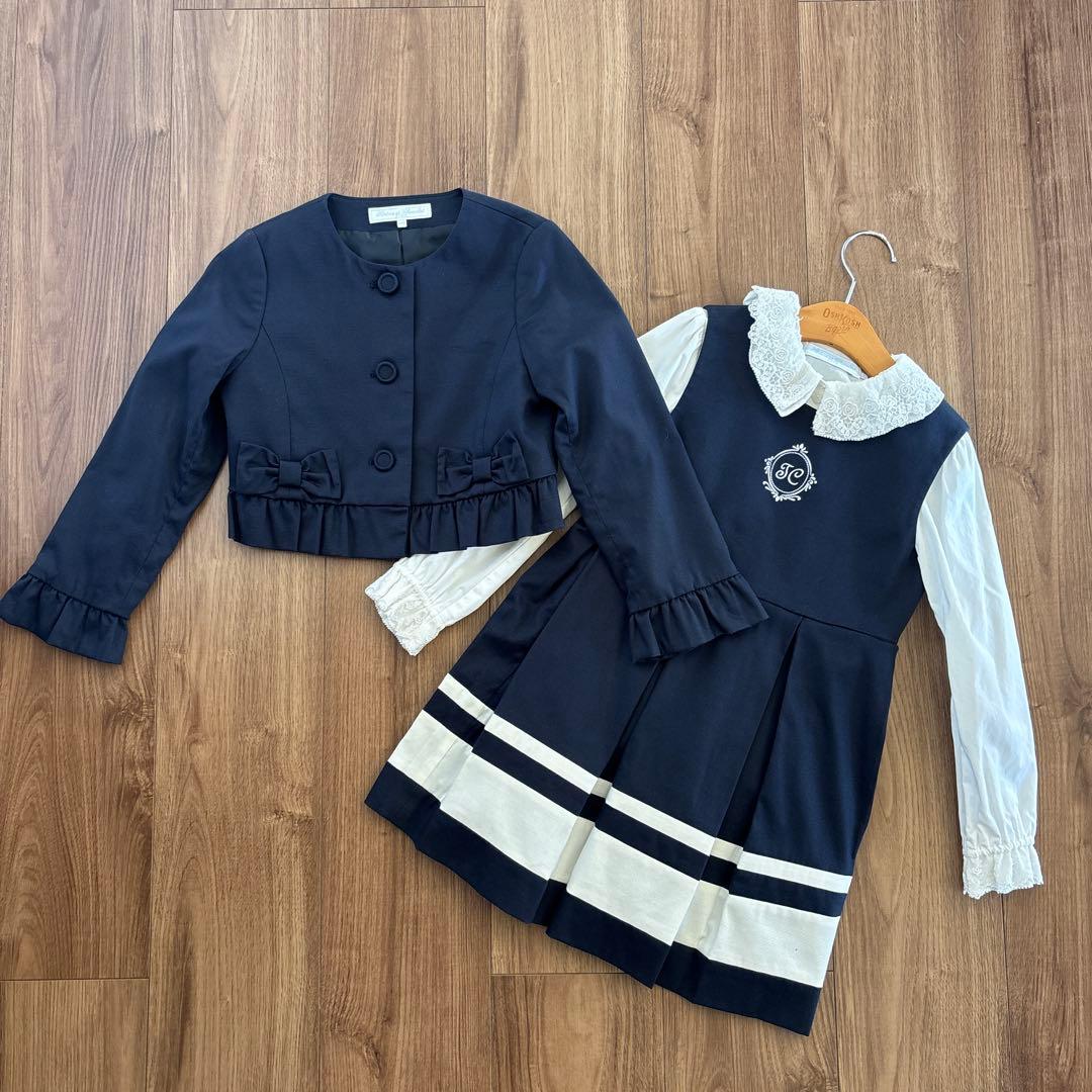 ミカレット@即購入歓迎 　Bebe タランティーヌエショコラ 120 べべモール公式】2024年 Tartine et Chocolat 入学式・卒業式