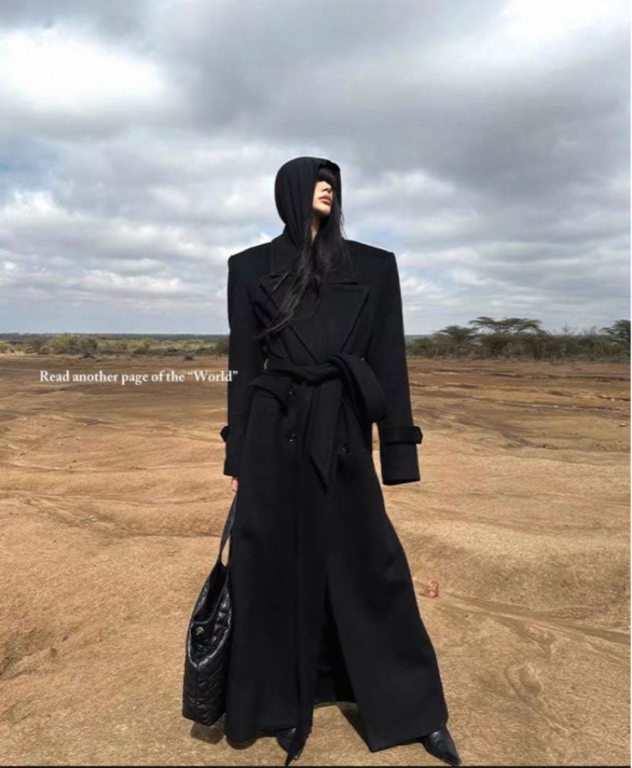 【美品】0122stepll マキシ丈コート 0122stepll マキシ丈コート - メルカリ