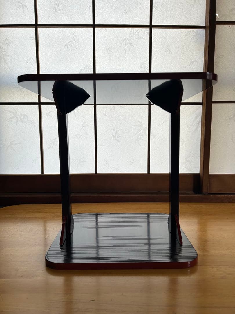 【棚】小四方棚　即中斎好み 　中村宗悦　一回のみ使用 茶器/茶道具 お棚】 小四方棚 即中斎好写し 中村宗悦作 （ビニール保護