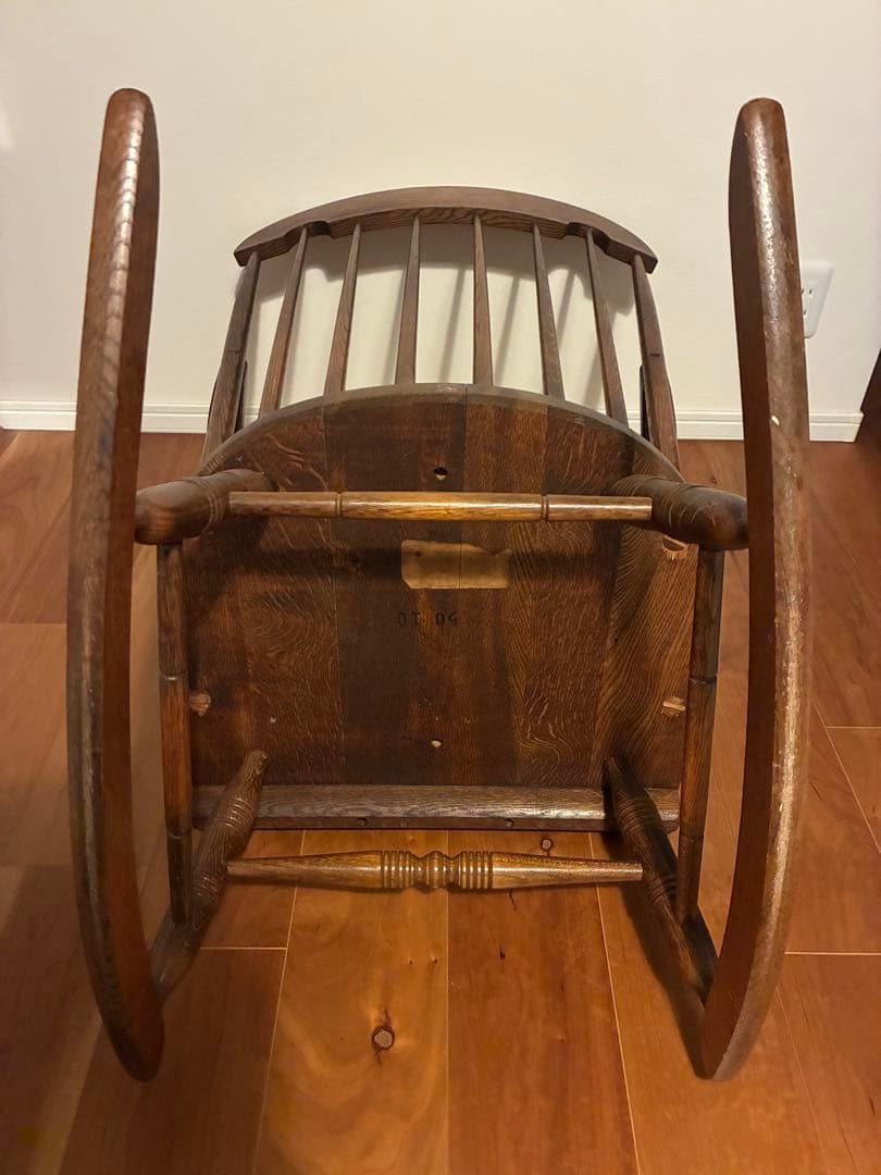 ヒ*デ様 木製 ロッキングチェア 中古 - メルカリ