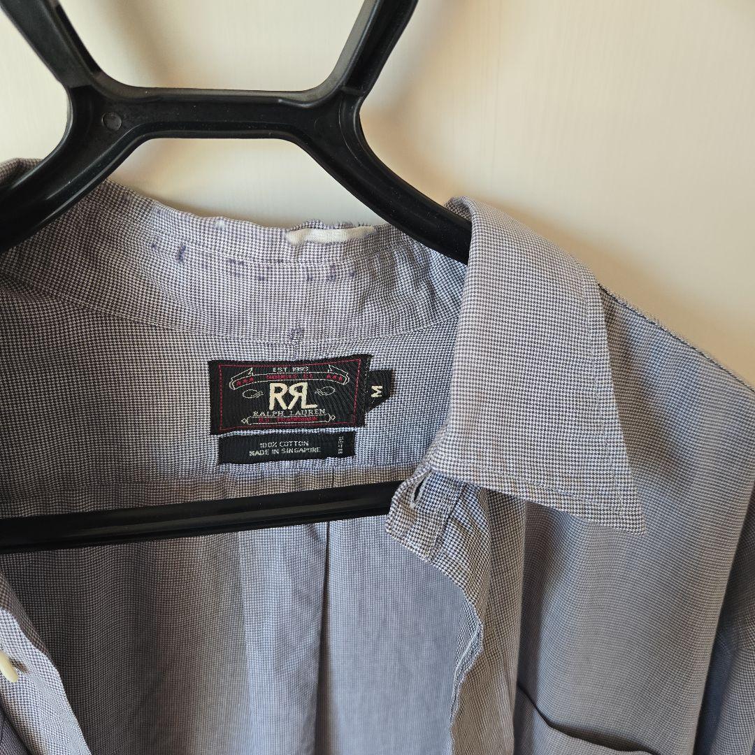 《限定特別価格》【希少三ツ星★★★入手困難 】RRL ダブルアールエルギンガム