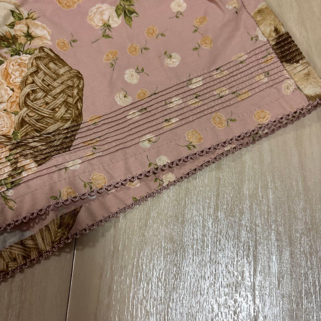 PINKHOUSE ピンクハウス 薔薇ひな菊 カネコイサオ ブラウス ピコフリル