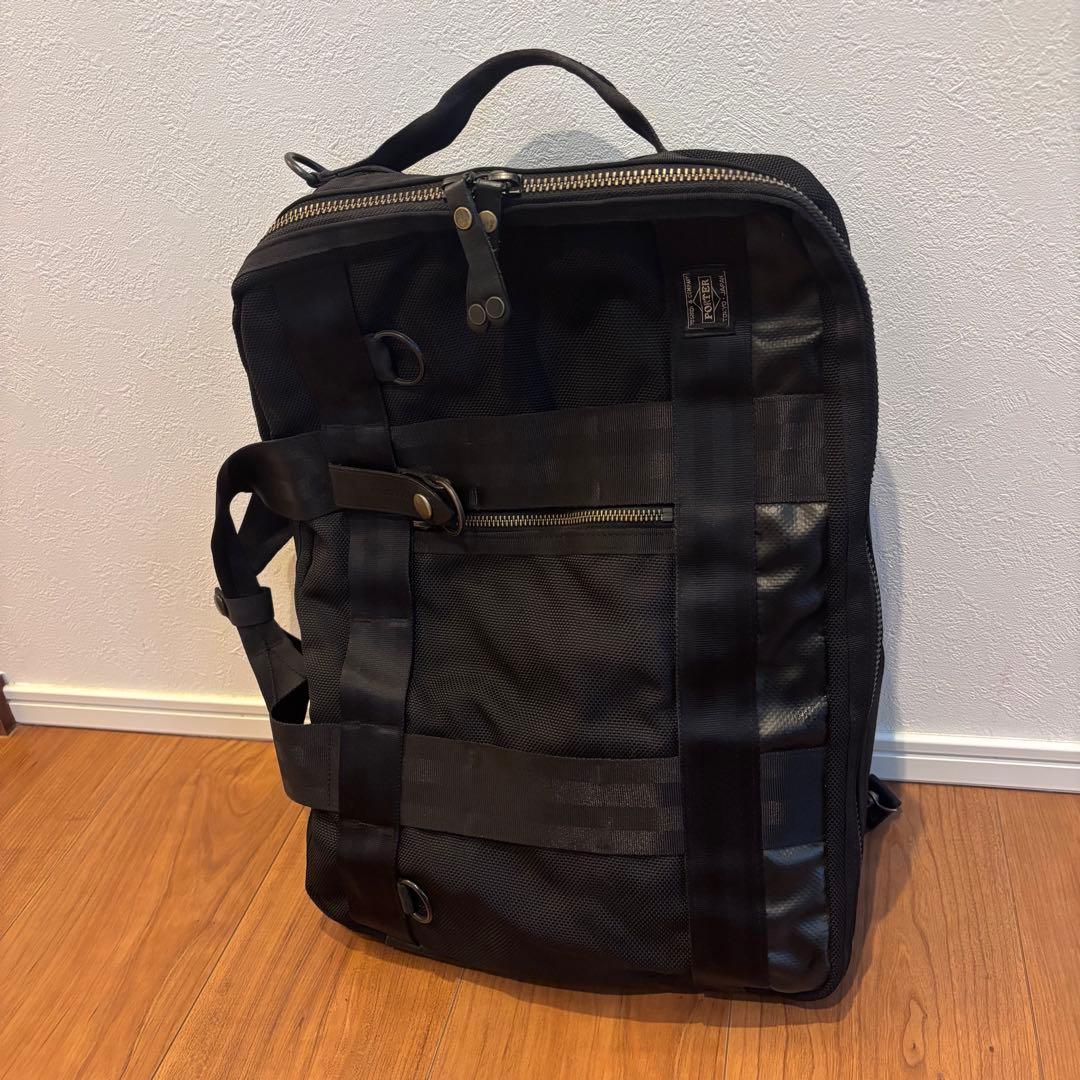 PORTER HEAT(ヒート) 3way ビジネスバッグ リュック HEAT（PORTER） ポーター ヒート 3WAYブリーフケース 703-06980