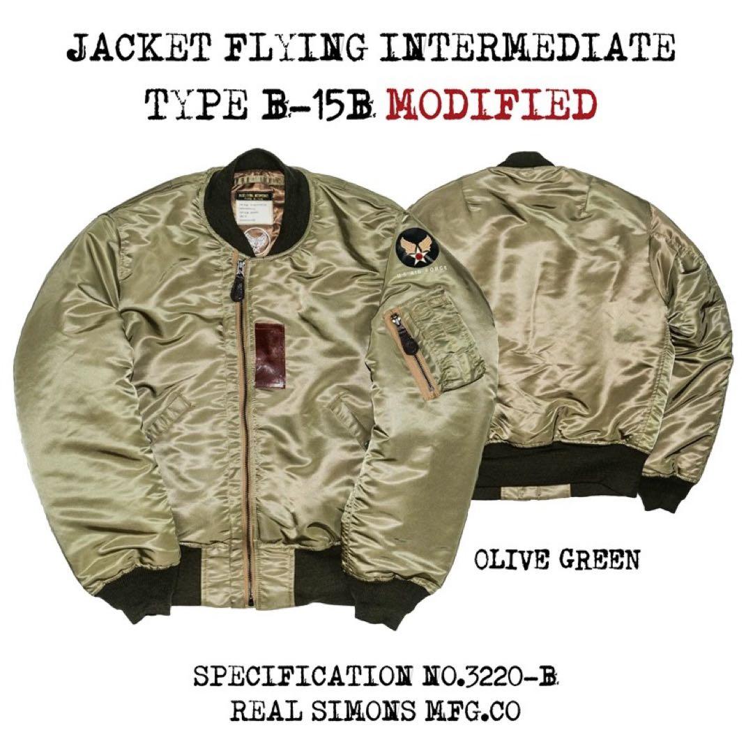 希少 B-15B MOD 復刻 MA-1 馬革×ムートン 襟ファー 38（M） - メルカリ