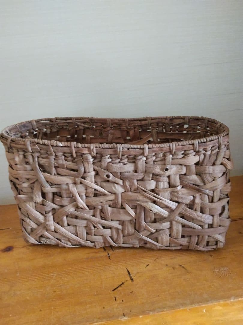 山葡萄の下籠 山葡萄 下籠 かごバッグ 伝統工芸 通販 7414655｜Creema(クリーマ