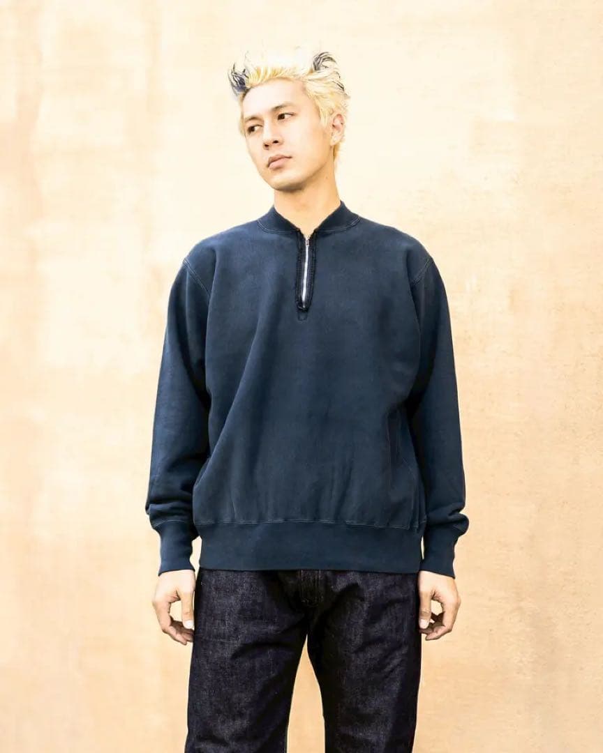 A.PRESSE / 26SS Sweatshirt / ハーフジップスウェット - メルカリ