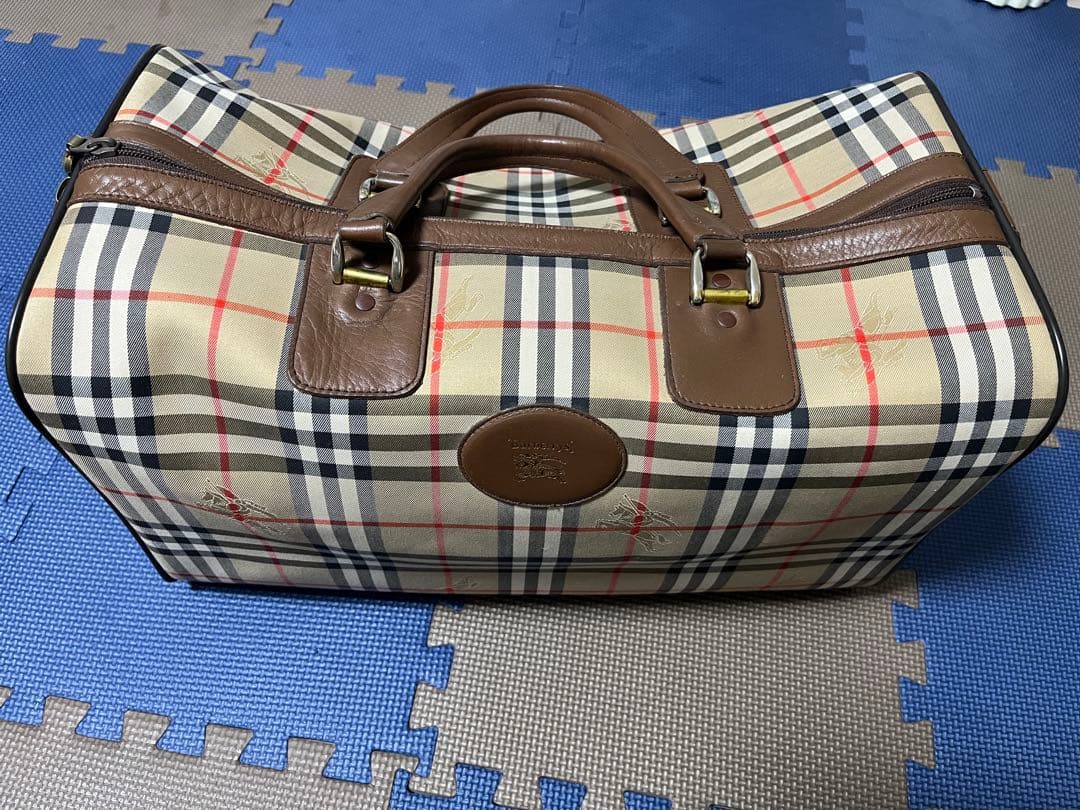 Burberry ボストンバッグ　シャドウホース BURBERRY - バーバリー スポーツ ノバチェック シャドーホース