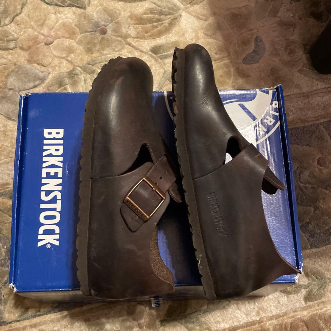 BIRKENSTOCK ブラウン サボ・クロッグサンダル 32 - メルカリ