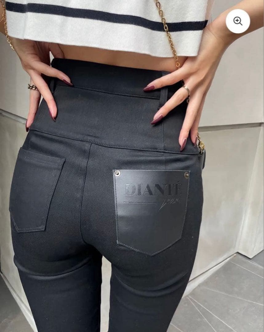 diante ハイウエストスキニーデニム　S High waist skinny denim | DIANTÉ (ディアンテ)公式通販サイト
