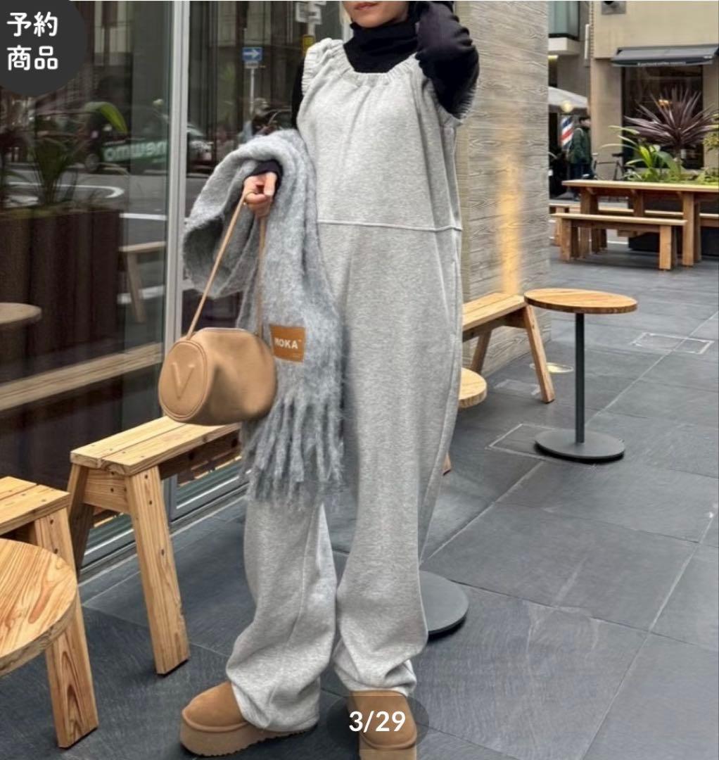 MOKA tag coverall sweat スウェット オールインワン - メルカリ