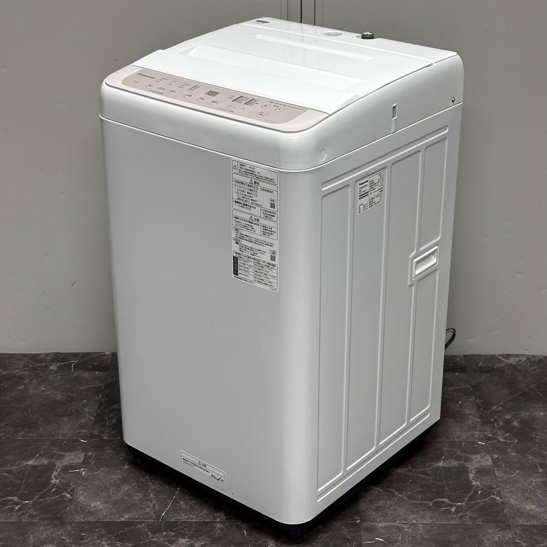 ◯送料込！設置対応◎2022 パナソニック 7kg 全自動洗濯機NA-F7PB1 パナソニック 全自動洗濯機 洗濯：7.0kg 幅55.6cm ビッグウェーブ洗浄