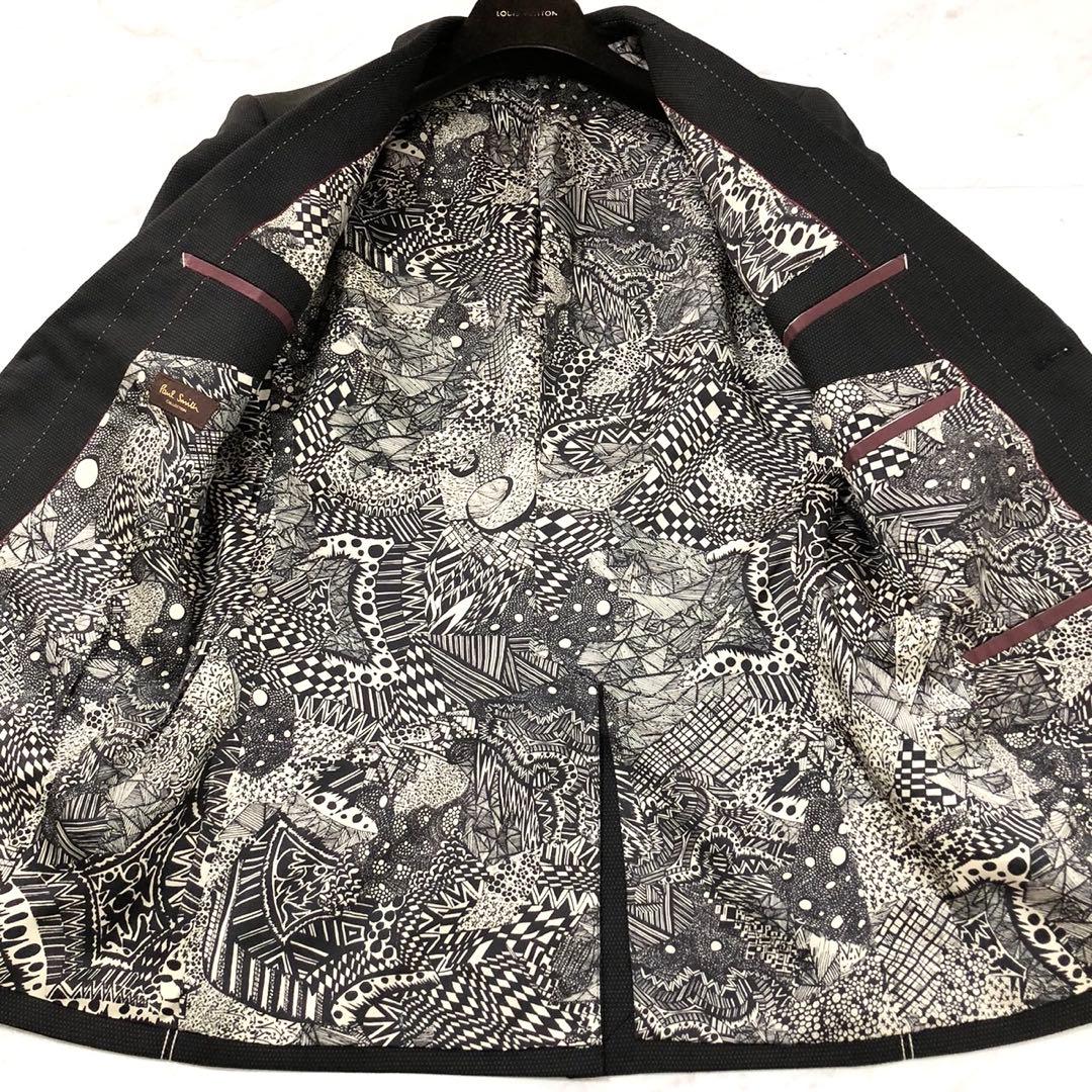 希少✨ポールスミスコレクション シングルスーツ 裏地総柄 サイド