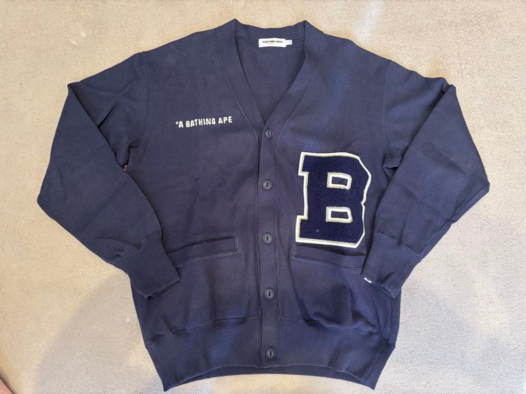 A BATHING APE カーディガン L AAPE BY A BATHING APE（エーエイプバイアベイシングエイプ