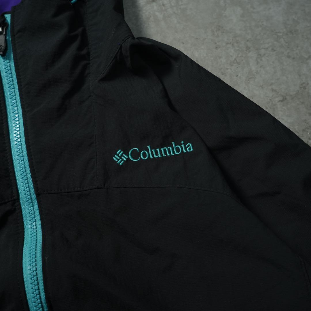 y2k Columbia シェルジャケット tech ブラック シティーボーイ - メルカリ