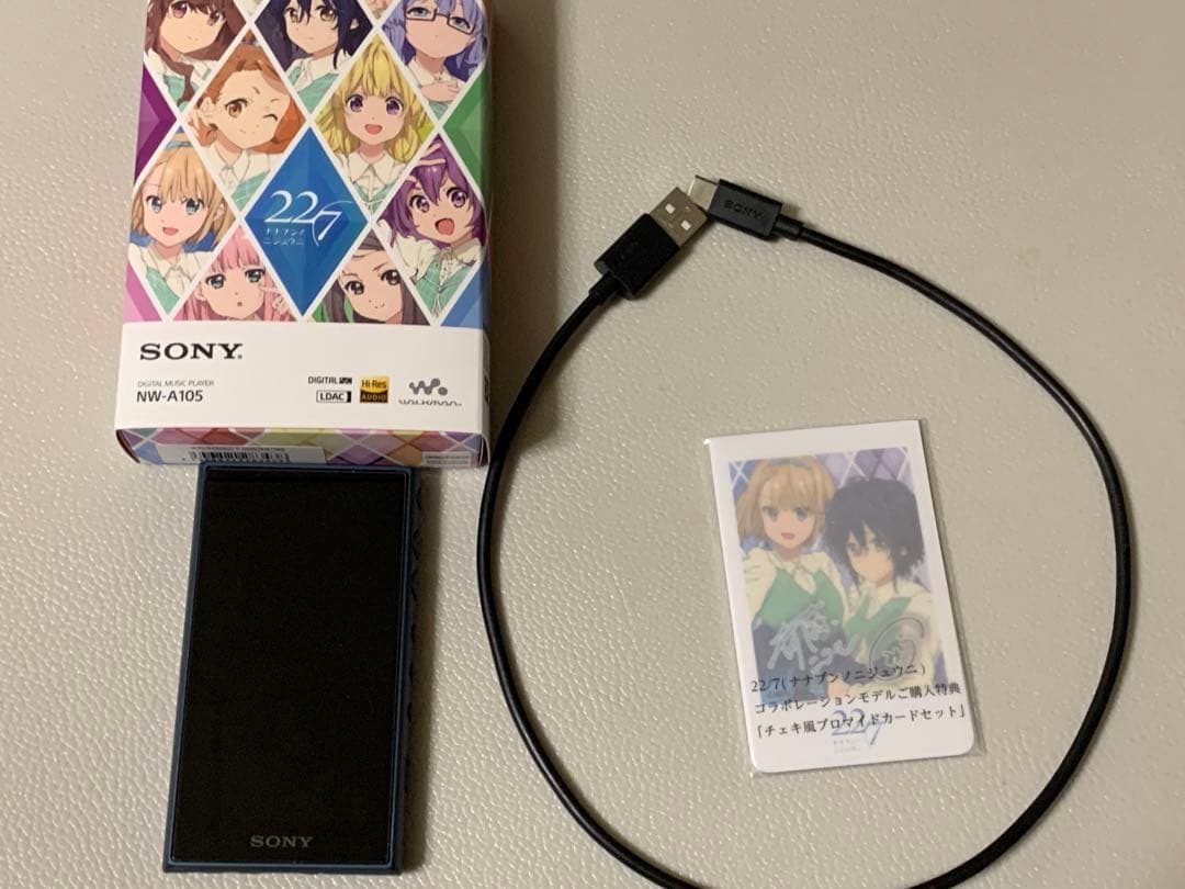 22/7 ナナニジ 丸山あかね WALKMAN NW-A105 SONY - メルカリ