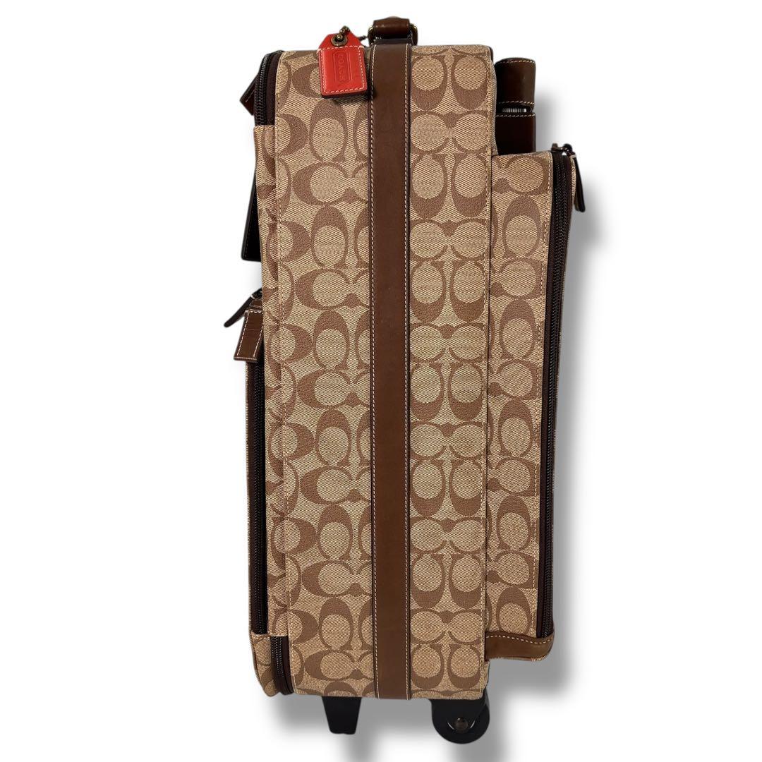 極美品】COACH コーチ キャリーケース スーツケース レザー LV南京錠