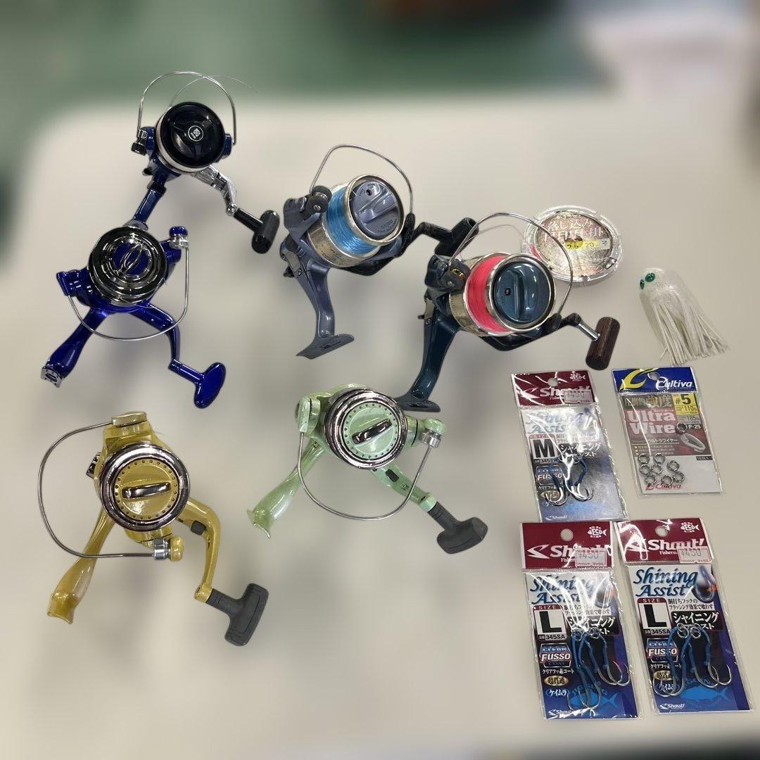 スピニングリール まとめ リール 釣り具 fishing ジャンク Daiwa