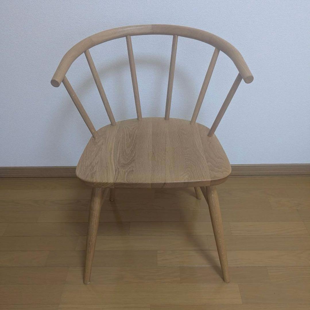 無印良品　オーク材アームチェア 無印良品のオーク材アームチェア│ながく愛用できる椅子 | ろぎおどらいぶ