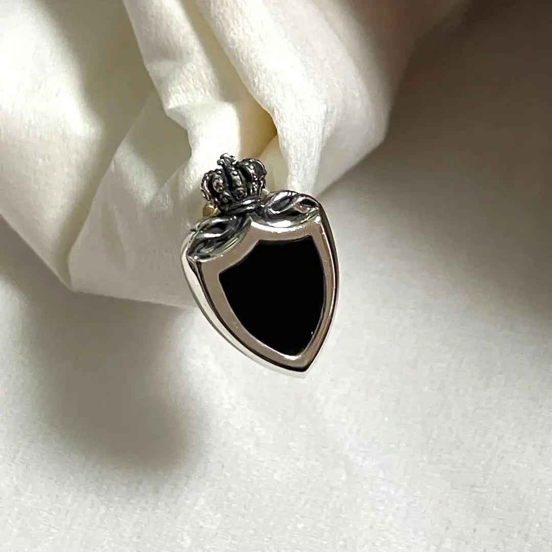 美品　ジャスティンデイビス ピアス シルバー925 王冠　盾 CROWN STUD ピアス | ジャスティン デイビス（JUSTIN DAVIS）公式通販