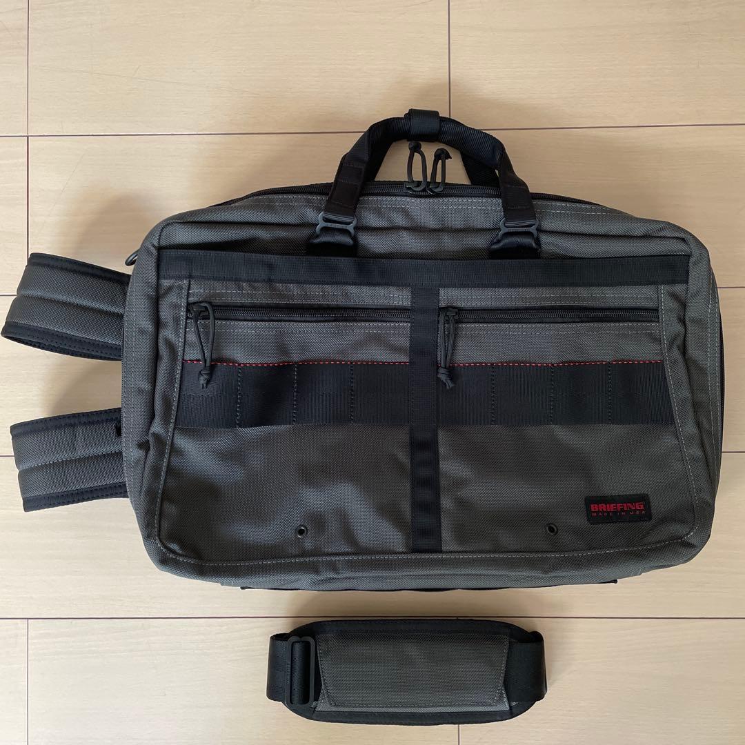 C A【未使用品】BRIEFING C3 LINER 3WAY STEEL 中古・古着通販】BRIEFING (ブリーフィング) C3-LINER バッグ ネイビー