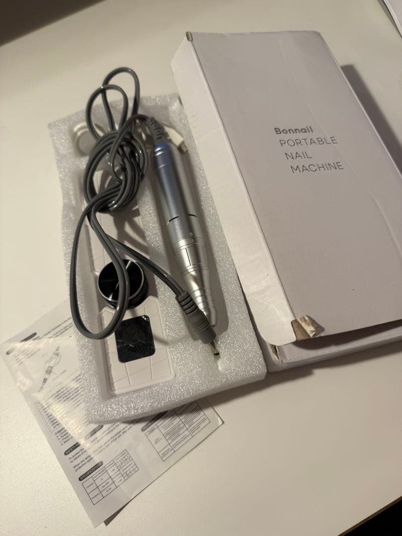 Bonnail Portable Nail Machine シルバー TAT - Bonnail - ポータブルネイルマシーン