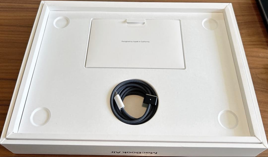 土*！様 MacBook Air M2（8GB/256GB/バッテリー最大容量1 - メルカリ