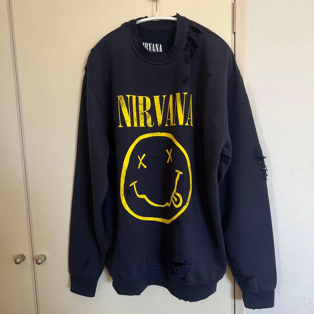 THRIFTY LOOK Worn-Out Band Crew ネイビー XL 商品検索 - C.E.L. STORE ONLINE