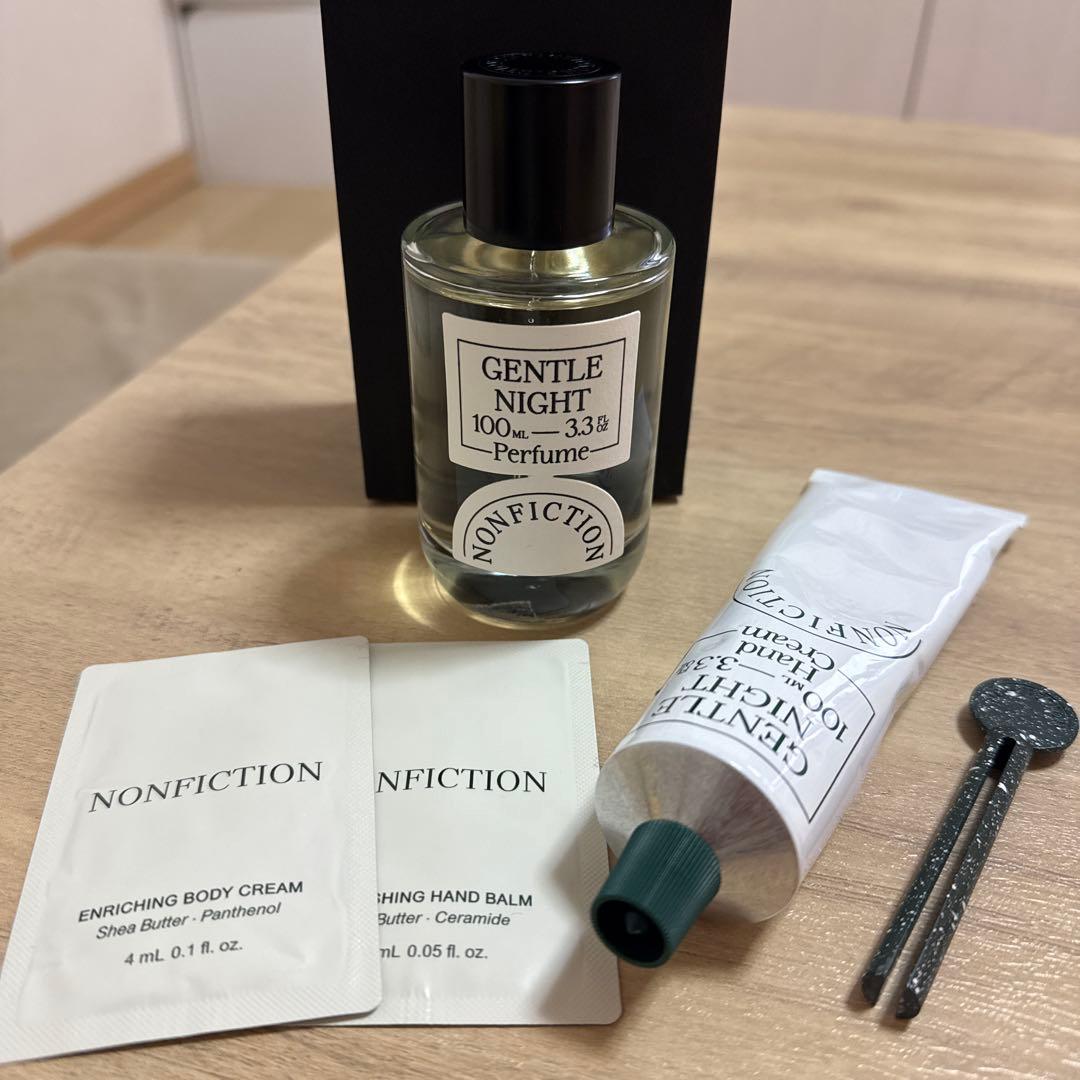 NONFICTION Gentle night 100ml + ハンドクリーム NONFICTION（ノンフィクション）ジェントルナイト ハンドクリーム