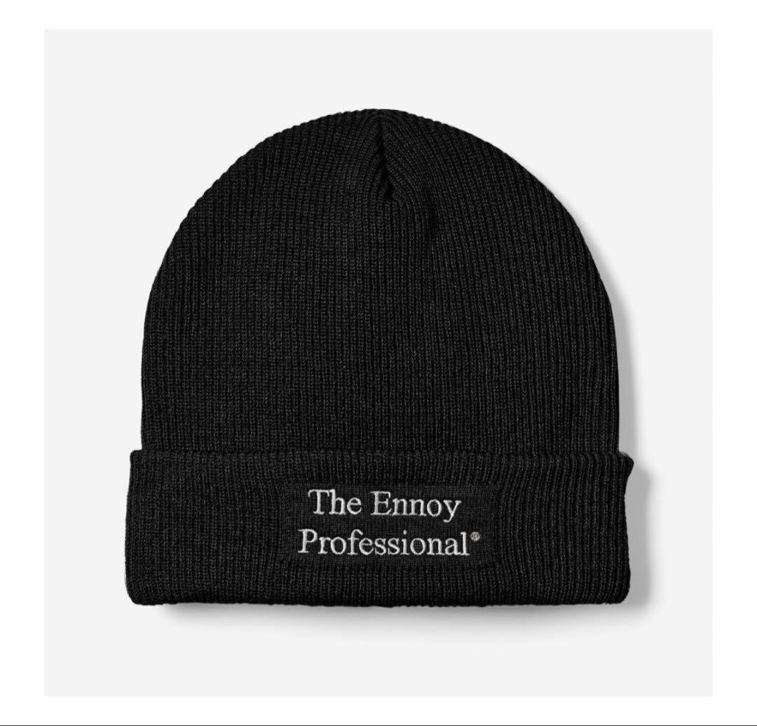 【未使用】ENNOY PROFESSIONAL ニットキャップ (BLACK) ENNOY Professional ニット帽 エンノイ スタイリスト私物 黒 - メルカリ