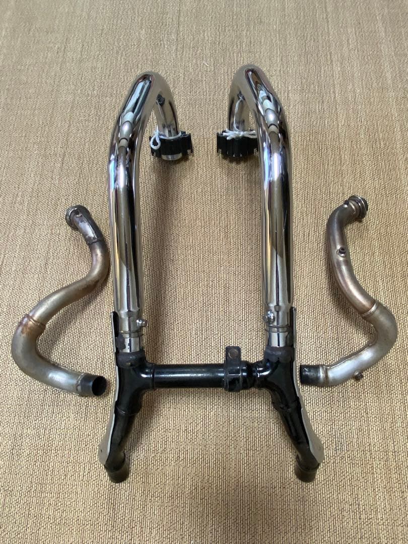 ヤマハ V-MAX 1200 2004年 2LT マフラー エキパイ Yamaha VMX1200 V-Max 1984-2007 Slip On 9″ Oval Stainless Exhaust