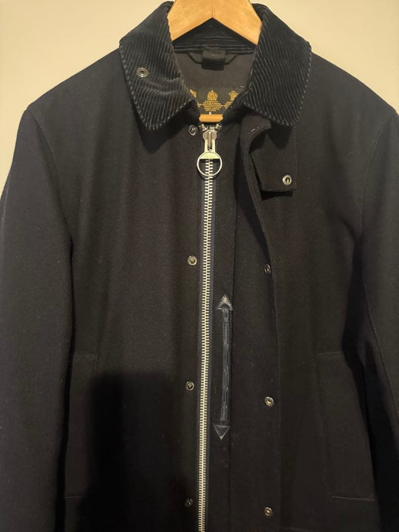 ジャケット・アウター Barbour BORDER SL -Bonded Wool-