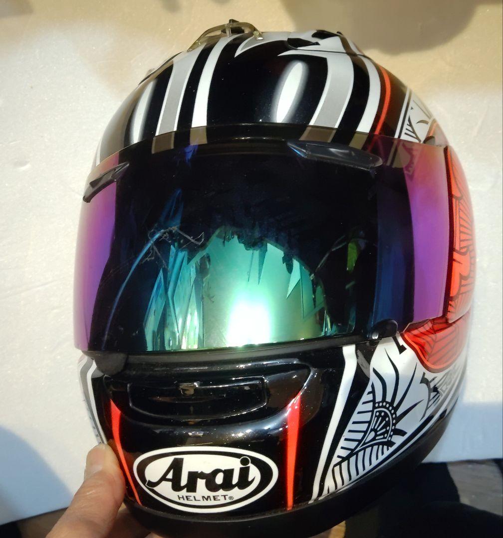 アライArai RX7-RR5 中野真矢 フルフェイスヘルメット PSマーク有