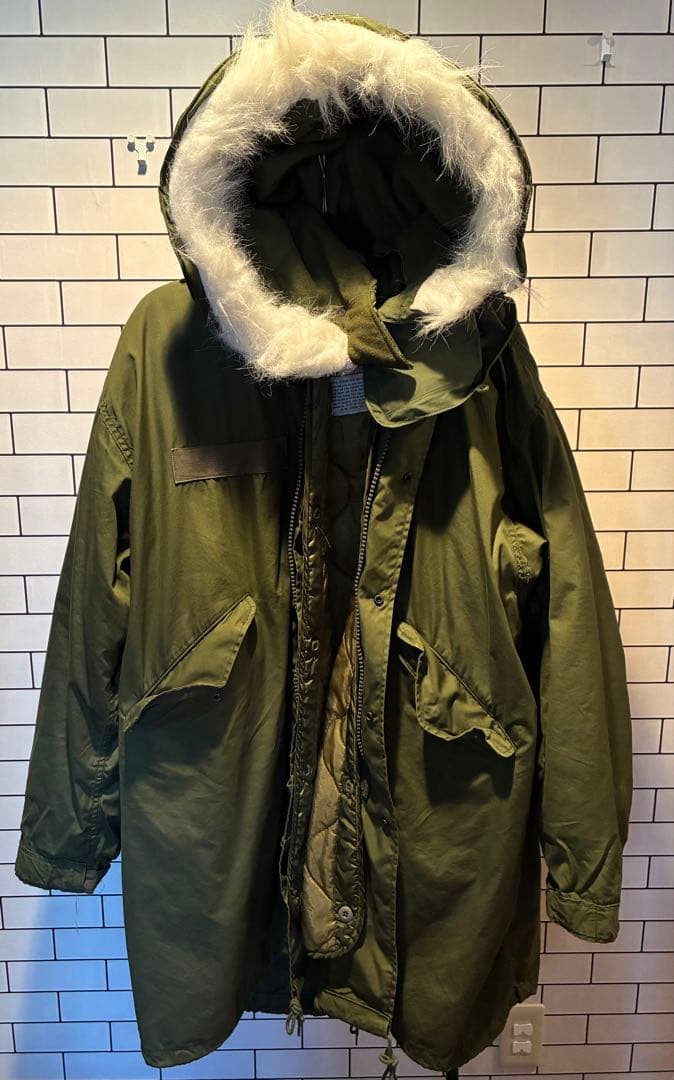 1980'sUS ARMYM-65 fishtail parkaフルセットL 全国通販】DEAD STOCK 80s US ARMY