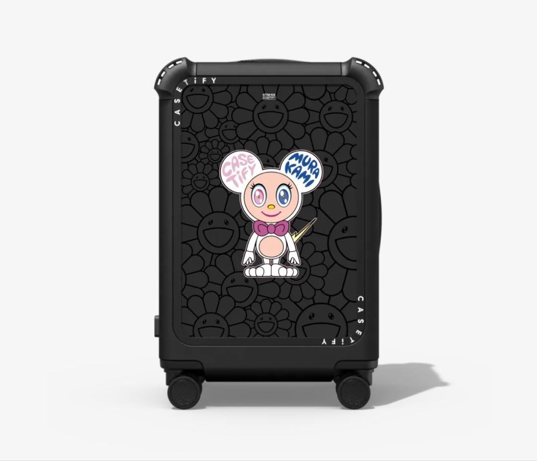 バッグ MR. DOB Bounce Carry-On Travel Set Black CASETiFY Takashi Murakami MR DOB Bounce Carry-On Travel Rolling