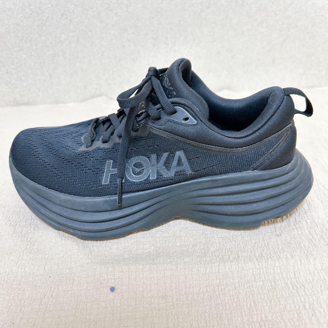 ✨✨激レア✨✨ HOKA ボンダイ8 23.0cm ワイドラスト 人気商品 黒