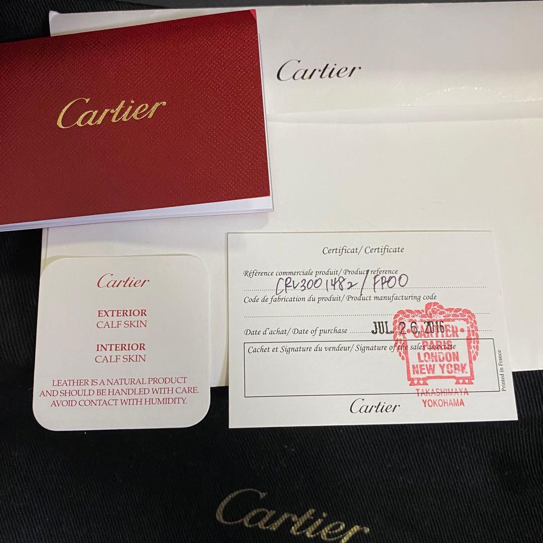 Cartier カルティエ ハッピーバースデー長財布 ブルー 青 希少 日本