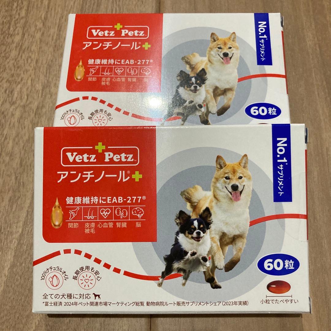 アンチノールプラス 60粒 2箱 - メルカリ